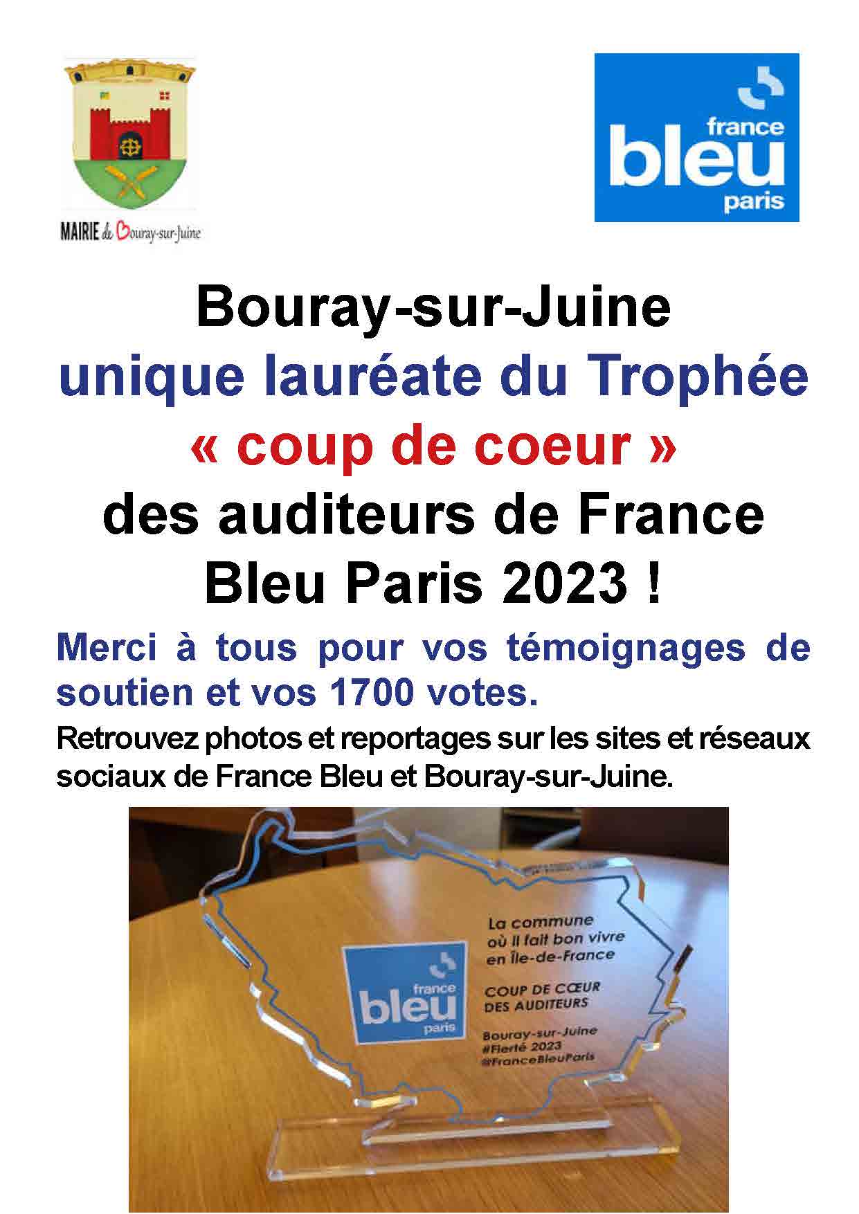 coup de coeur France Bleu 2023